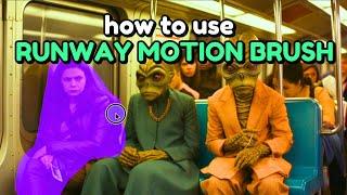 How to use Runways Motion Brush