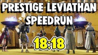 Prestige Leviathan World Record Speedrun 1818  Destiny 2