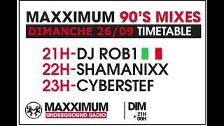 Maxximum 90s Mix by Shamanix Old school dance music 8991