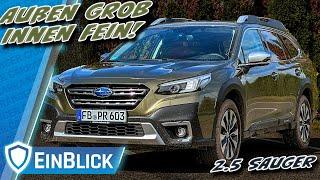 BESSER als DU glaubst Subaru Outback 2.5i Platinum - Einer der letzten guten Neuwagen?