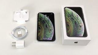 iPhone XS Unboxing Space Grey iPhone 10s