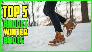 TOP 5 Best Budget Winter Boots 2023