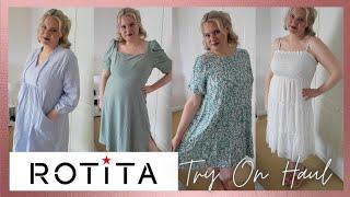 ROTITA SUMMER DRESSES TRY ON HAUL & Review Size 14 MAY 2023  Clare Walch