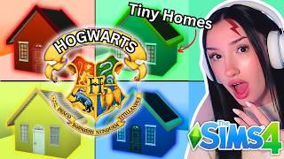 every Tiny Home is a different Hogwarts House in The Sims 4