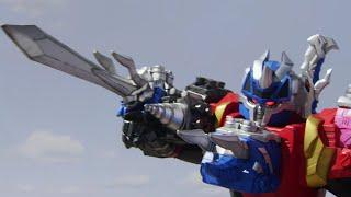 Power Rangers Dino Fury 28x08 - Dino Fury Megazord Blade Formation First Fight Unexpected Guest