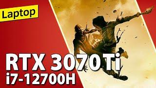 RTX 3070 Ti Laptop + i7-12700H  Test in 15 Games