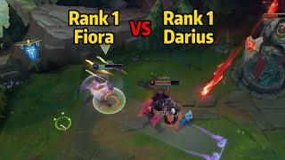 Rank 1 Fiora CN vs Rank 1 Darius KR