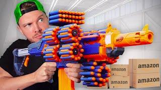 Jai ACHETÉ Le PISTOLET NERF le plus CHER DAMAZON 