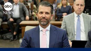 Donald Trump Jr. takes the stand