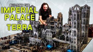 I made a Massive Warhammer Cathedral Imperial Palace on Terra  40k Scenery @Creality3D Ender-5 S1