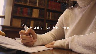 STUDY WITH ME 4hrs️ 5010 pomodoro no music