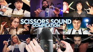 ASMR Best Scissors Sounds ️ Compilation Pt 2