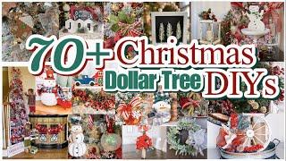 70+ CHRISTMAS DIY DOLLAR TREE DECOR CRAFTS