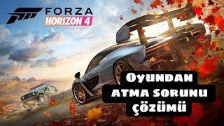 Forza Horizon 4 Online da iken oyundan atma sorunu çözümü Microsoft Store