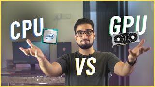 What is difference between CPU and GPU?