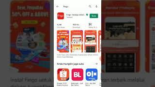 FINGO Cara daftar SHOPPER di FINGO masukkan referral code CZP3AX Lia Mastura