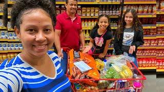 VLOG de COMPRAS em FAMÍLIA no SUPERMERCADO  TIVEMOS QUE MUDAR ESSA SITUAÇÃOFamília Rocinha Querida