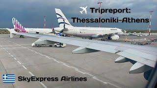 Tripreport Thessaloniki to Athens with SkyExpress