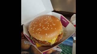 Most Epic Must Eat Thailand McDonalds Double Truffle Pork Burger & Samurai Pork Burger ️ 