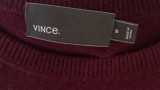 Vince WoolCashmere Sweater Size M