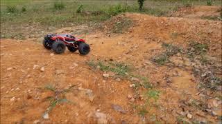 HSP brontosaurus pro 110 brushless bashing