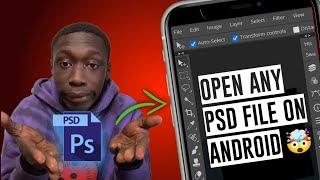 How To Open View and Edit PSD Photoshop files on Android or Any Device  #Photopea #Photoshop