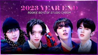 2023 ROOKIE BOYS RIIZE  ZEROBASEONE  BOYNEXTDOOR  &TEAM  STUDIO CHOOM YEAR END ENG SUB
