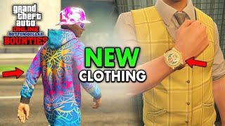 ALL New Bottom Dollar Bounties DLC Clothing in GTA 5 Online Outfits Helmets & More