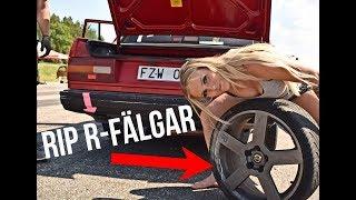 KRASHAR MIN VOLVO PÅ DRIFTBASH - VLOGG #87