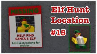 Location of Elf #15 in Bloxburg Elf Hunt 2021