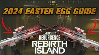 *NEW* 2024 REBIRTH ISLAND EASTER EGG GUIDE  Unlock Secret Redacted Blueprint Camo