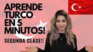 APRENDER TURCO EN 5 MIN  CLASES DE TURCO