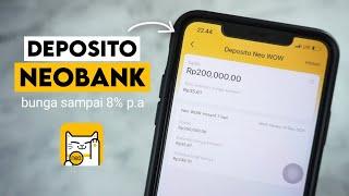 Cara Deposito Di Bank Neo Commerce - Deposito Neo WOW