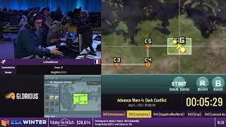 Advance Wars 4 Dark Conflict Any% by LeGrandGrand - #ESAWinter24