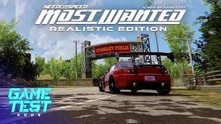 NFS Most Wanted - Realistic Edition 2024  Mod Showcase & Gameplay 4K