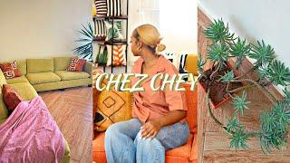 CHEZ CHEY  Designing & Buying A Sofa + Plant Shopping  cheymuv