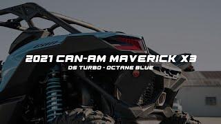 2021 CAN AM MAVERICK X3 DS TURBO - OCTANE BLUE