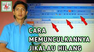 Cara Memunculkan Menu Bar di Excel