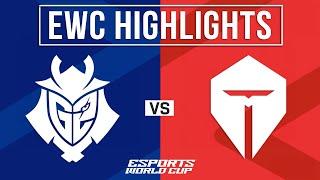 G2 vs TES Highlights ALL GAMES  EWC 2024 Semifinals  G2 Esports vs TOP Esports