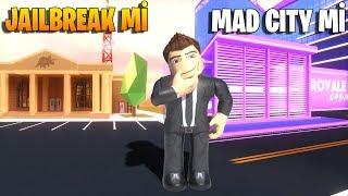 ️ Mad Cityden Sonra Jailbreak Oynamak ️  Jailbreak  Roblox Türkçe