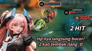 NIH BUILD KALO DI COMBOIN 2 HIT AUTO ILANG  Tanpa item defense main aman ngasih damage gede