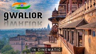 Gwalior city  Madhya Pradesh   Emerging India  Gwalior City Cinematic Drone View