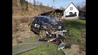 Big Crash -  T.NykielK.Stradomski - Renault - Rally - Wypadek - Tarmac Masters
