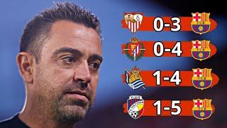 5 مباريات مجنونة ل برشلونة تشافي هذا الموسم  عاد برشلونة يا أوروبا  بصوت المعلقين • FHD