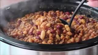 Best Ever Crock Pot Cowboy Beans