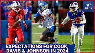 How Buffalo Bills RB James Cook can build off breakout season with Ray Davis & Ty Johnson in 2024