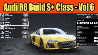 Audi R8 Build S+ Class Car in NFS Unbound Vol 6