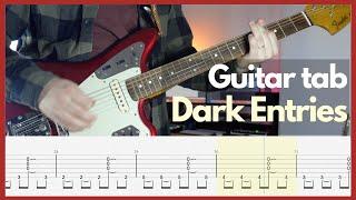 Bauhaus - Dark Entries Guitar tabs