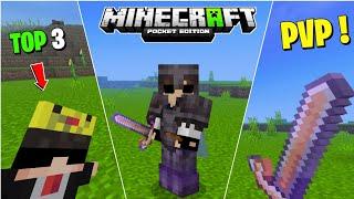 Top 3 Best PVP Texture Pack For Minecraft PE  YouTubers Texture Pack MCPE