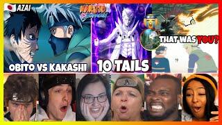 Kakashi vs Obito Naruto Shippuden Episode 375 REACTION MASHUP